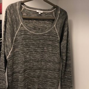 SPLENDID size S grey long sleeve shirt